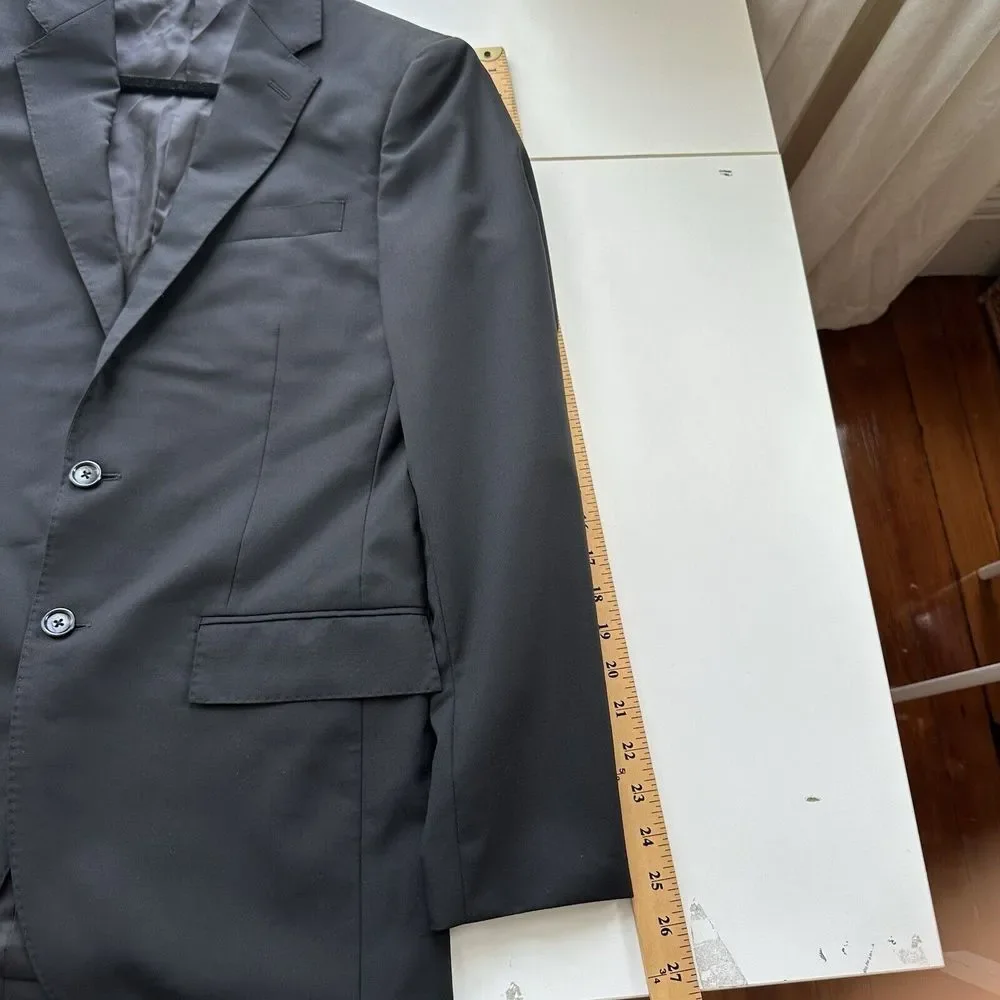 New 2022 J Crew Ludlow Slim-fit Suit Jacket‎ Loro Piana Fine wool 36R $450 28130